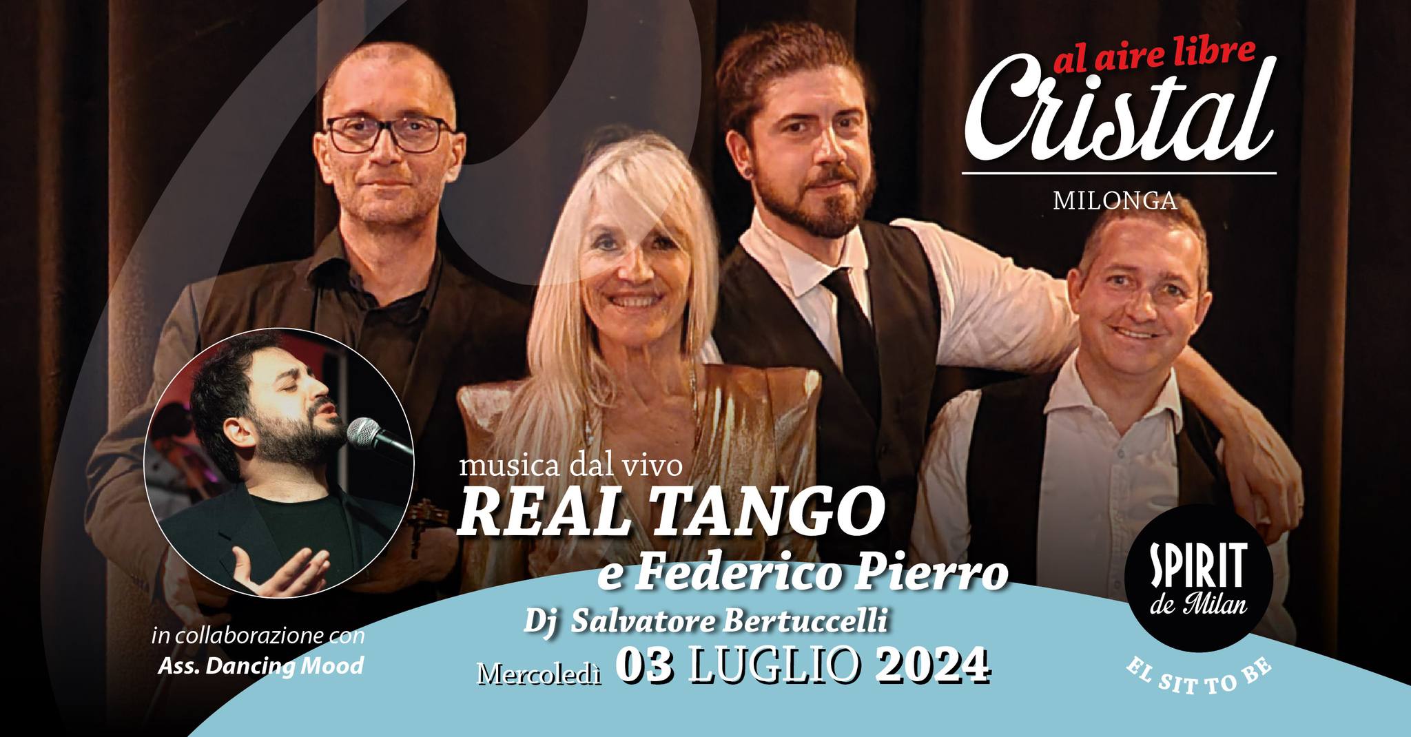 Cristal, al aire libre!