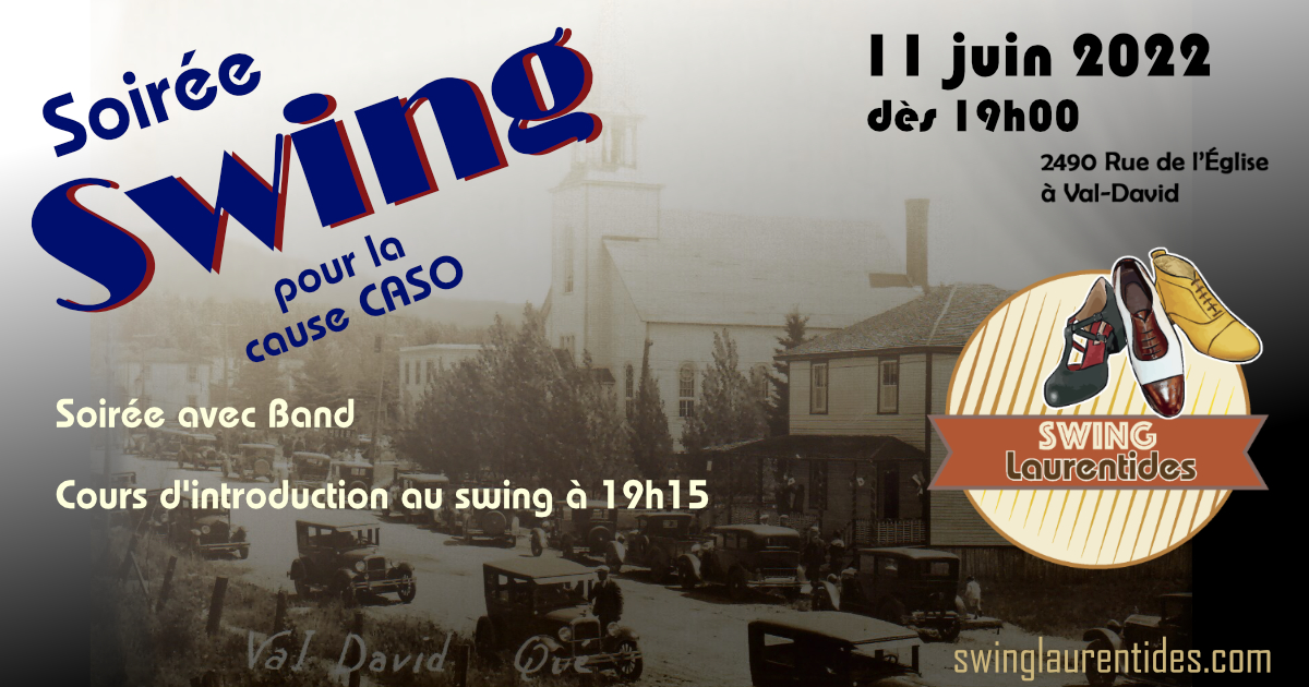 Soirée swing pour la cause CASO