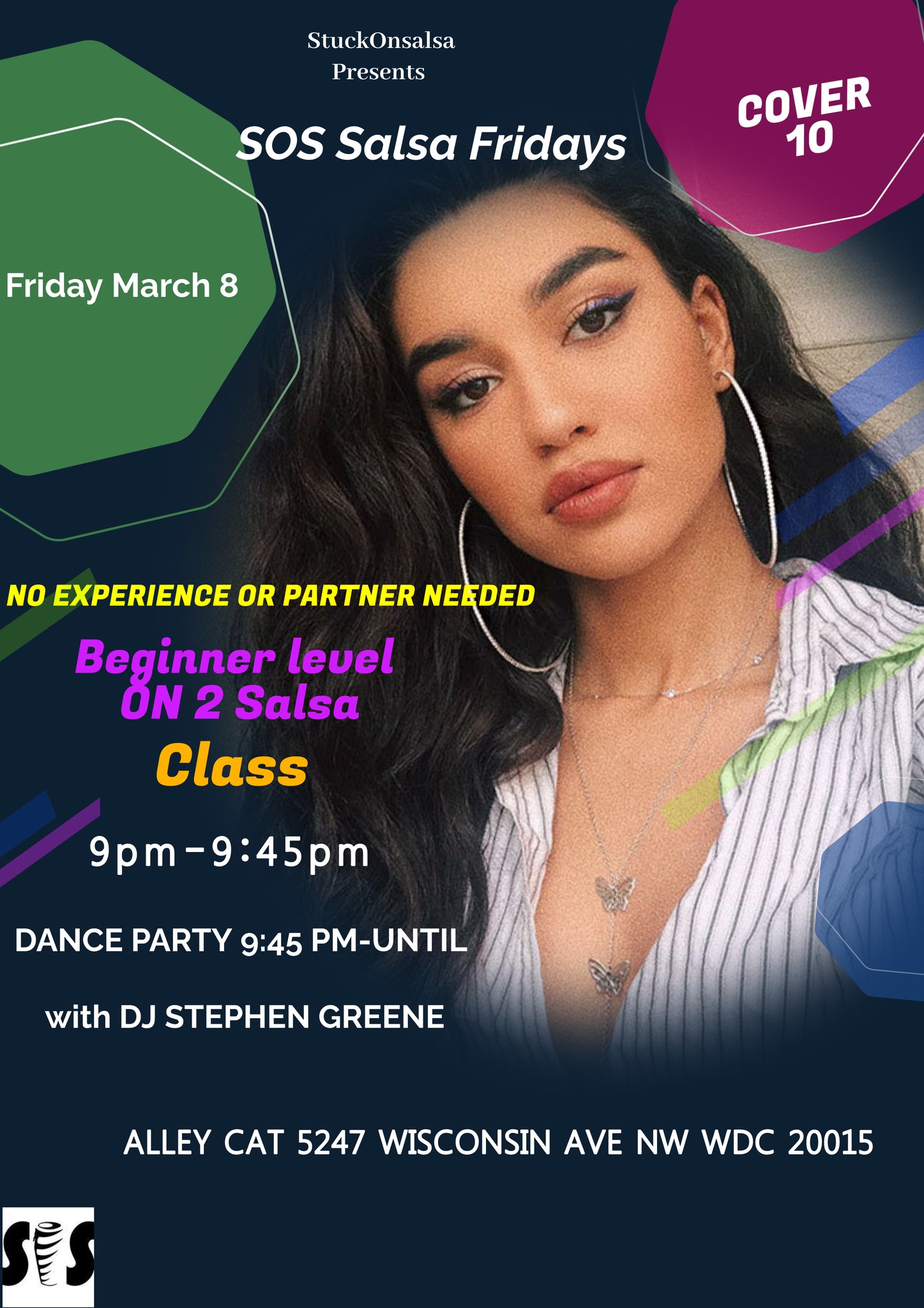 Back by Clave Demand SOS Salsa Fridays No 2 with DJ Stephen Greene