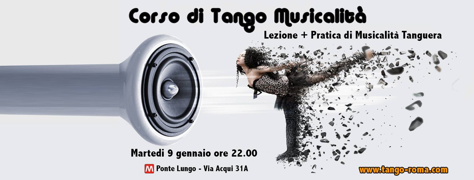 Musicalità Tanguera - Lezione + Pratica - Roma