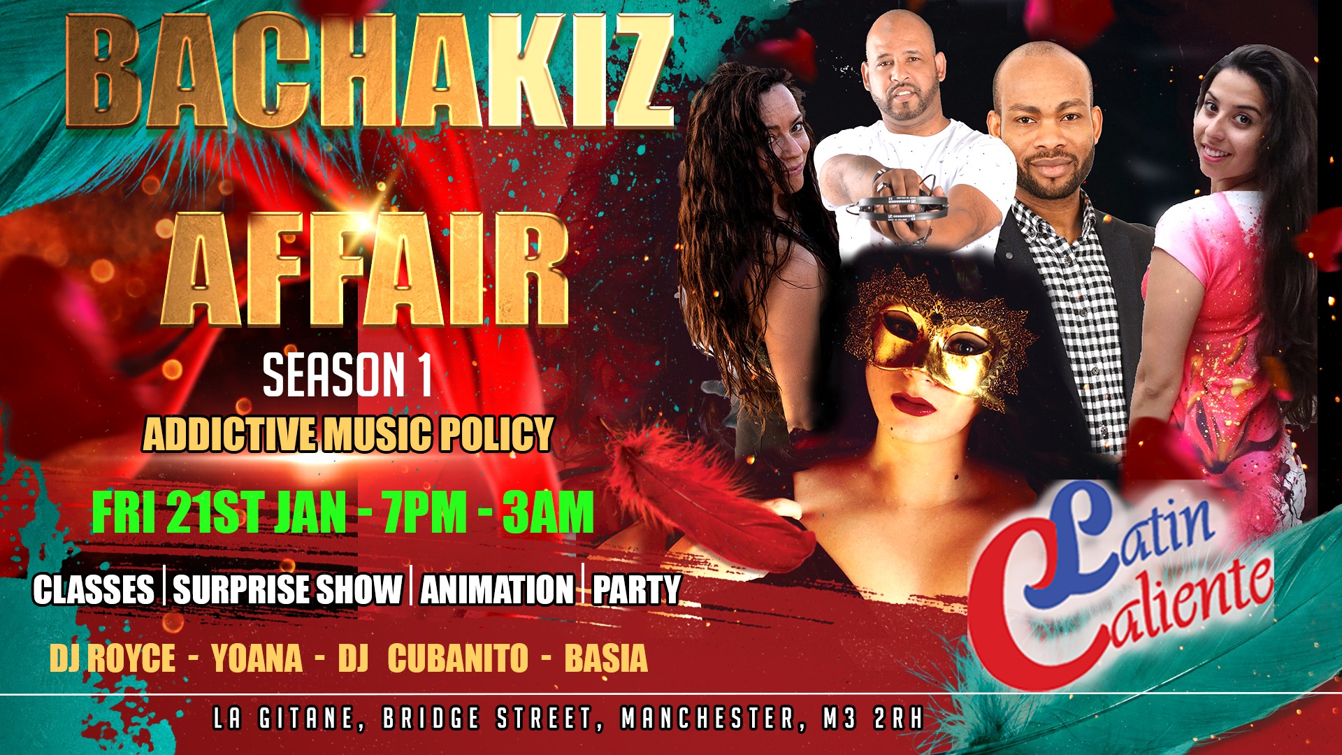 Latin Caliente Presents★BachaKiz affair Party★Season 1
