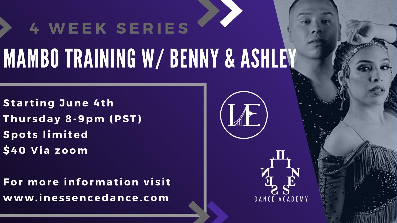 Mambo Training Series w Benny & Ashley