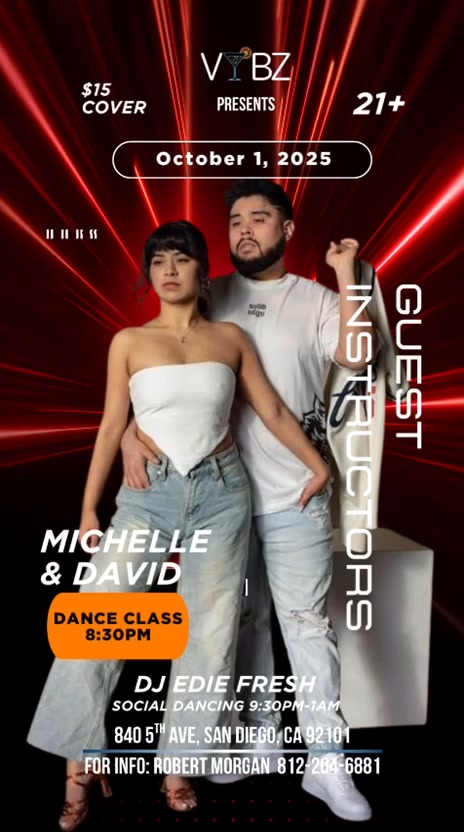 Bachata Night at Vybz Night Club