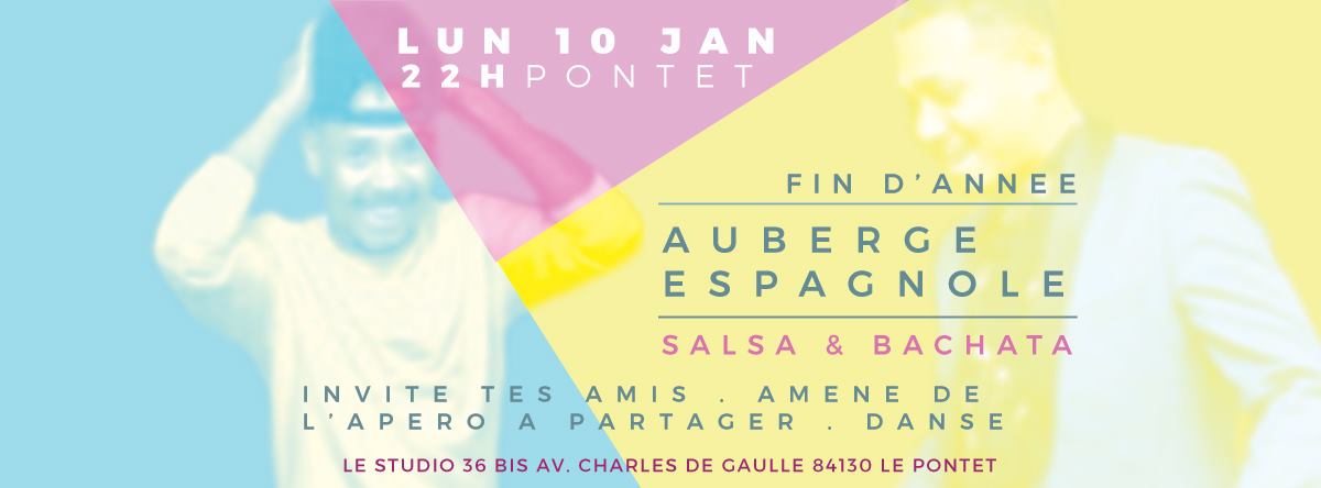 Lun10juin - Apero Salsa & Bachata - Auberge Espagnole