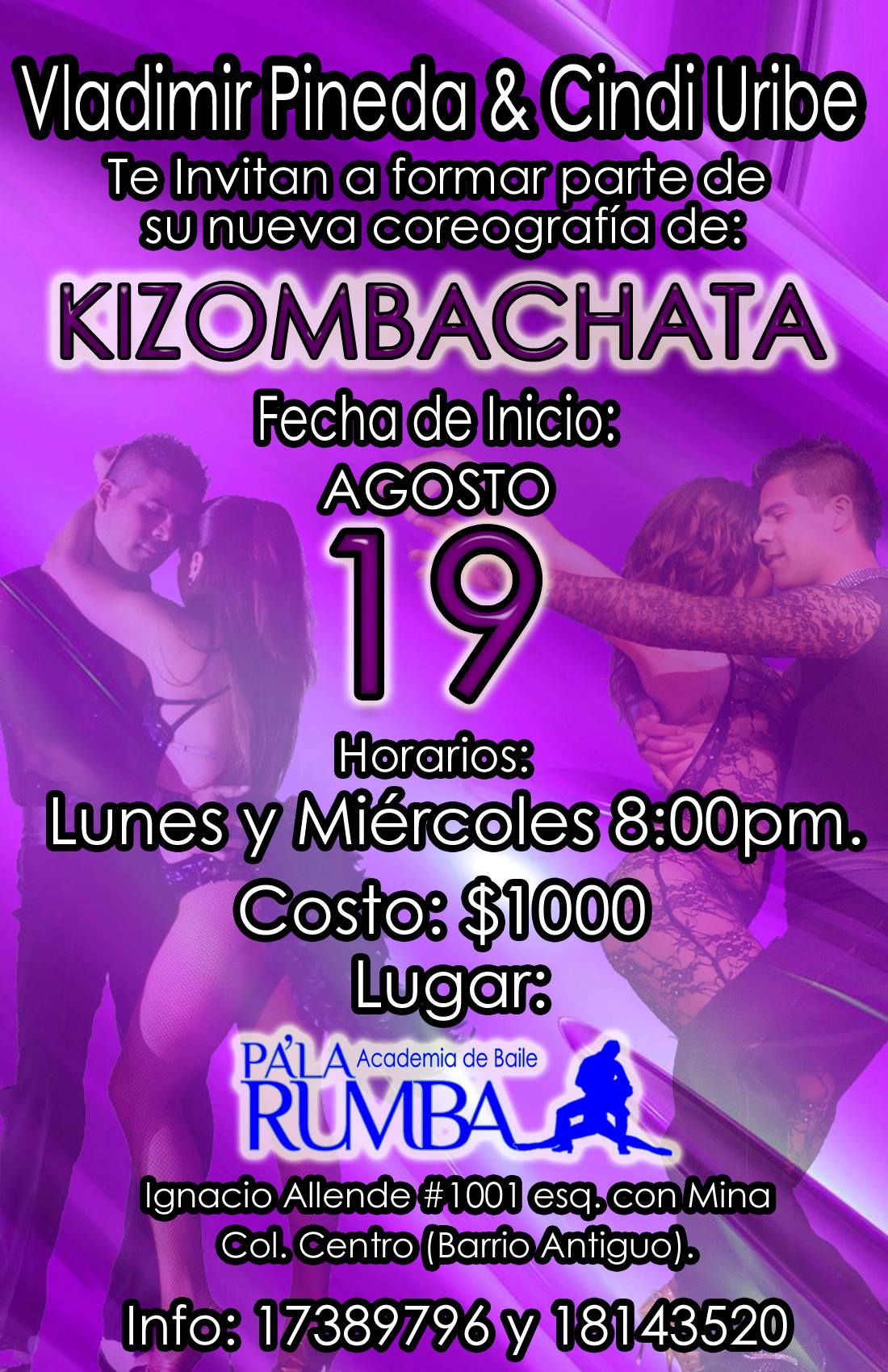 Kizombachata Coreografía en PaLaRumba Academia de Baile