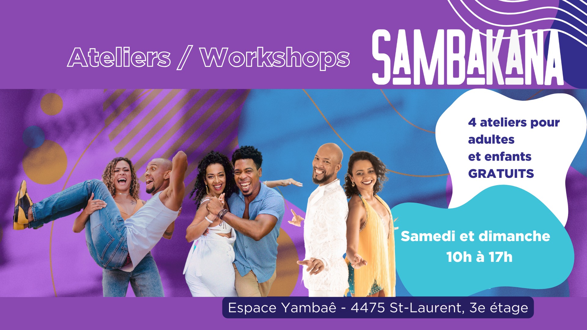SAMBAKANA 2024 : Ateliers - Workshops