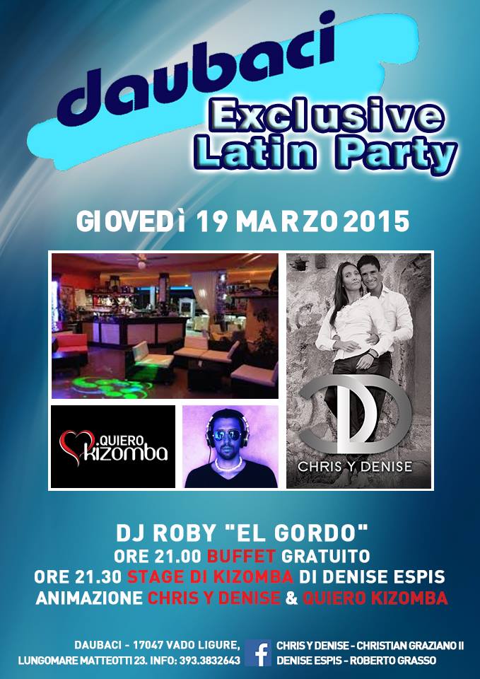 ♕ ♛ ♕ ♥ DAUBACI LATINO ♥ ♕ ♛ ♕ - Exclusive Latin Party
