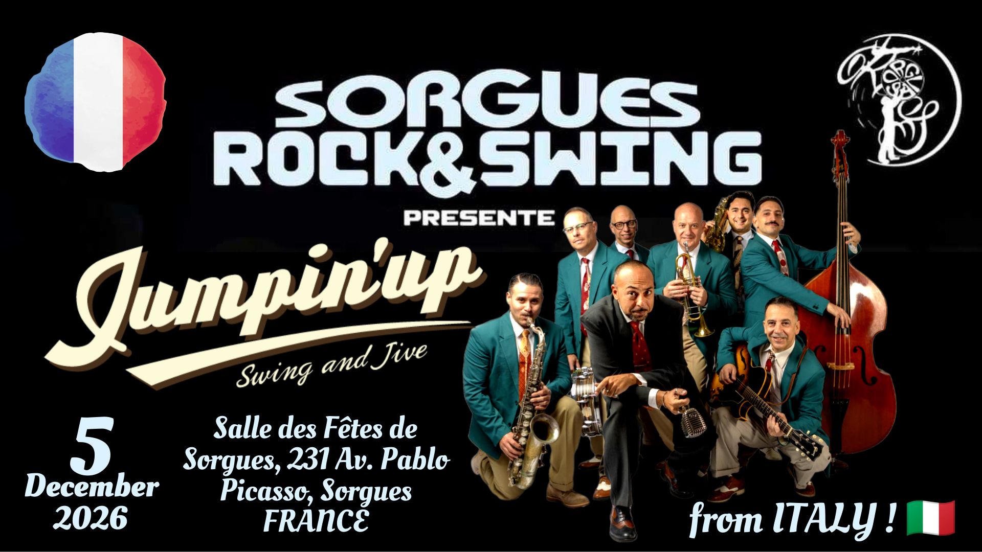 JUMPIN'UP Live @SORGUES ROCK & SWING