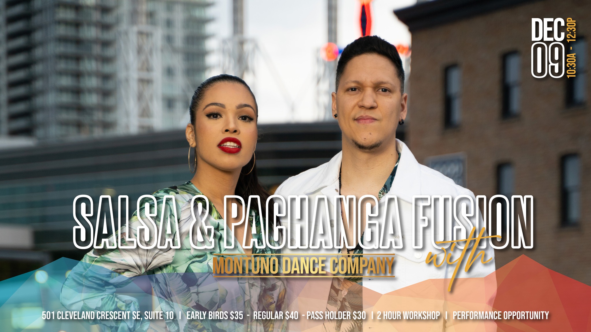Salsa & Pachanga Fusion 2-Hour Workshop