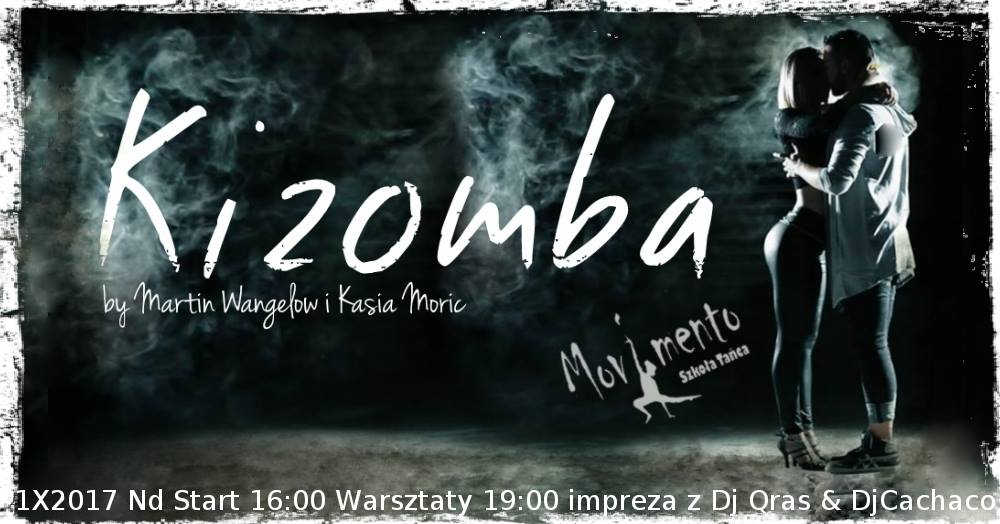 Kizomba CrashCourse Warsztaty Impreza 1.10.2017