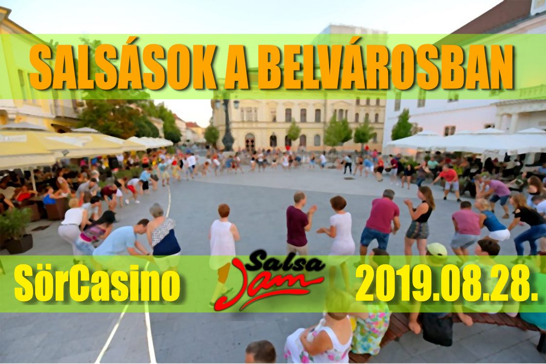 Salsások a belvárosban - 08.28