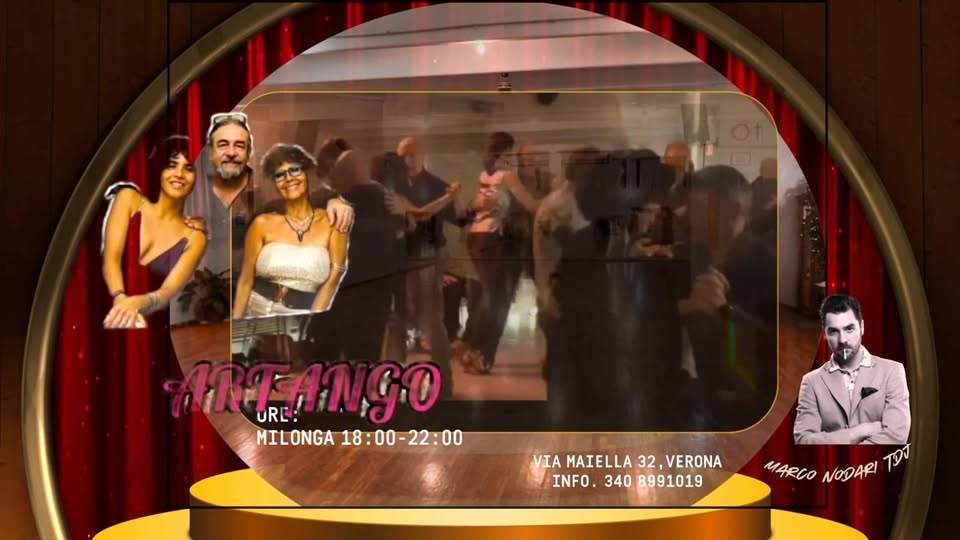 MILONGA POMERIDIANA AL DANZON CON ARTANGO! MARCO NODARI TDJ!