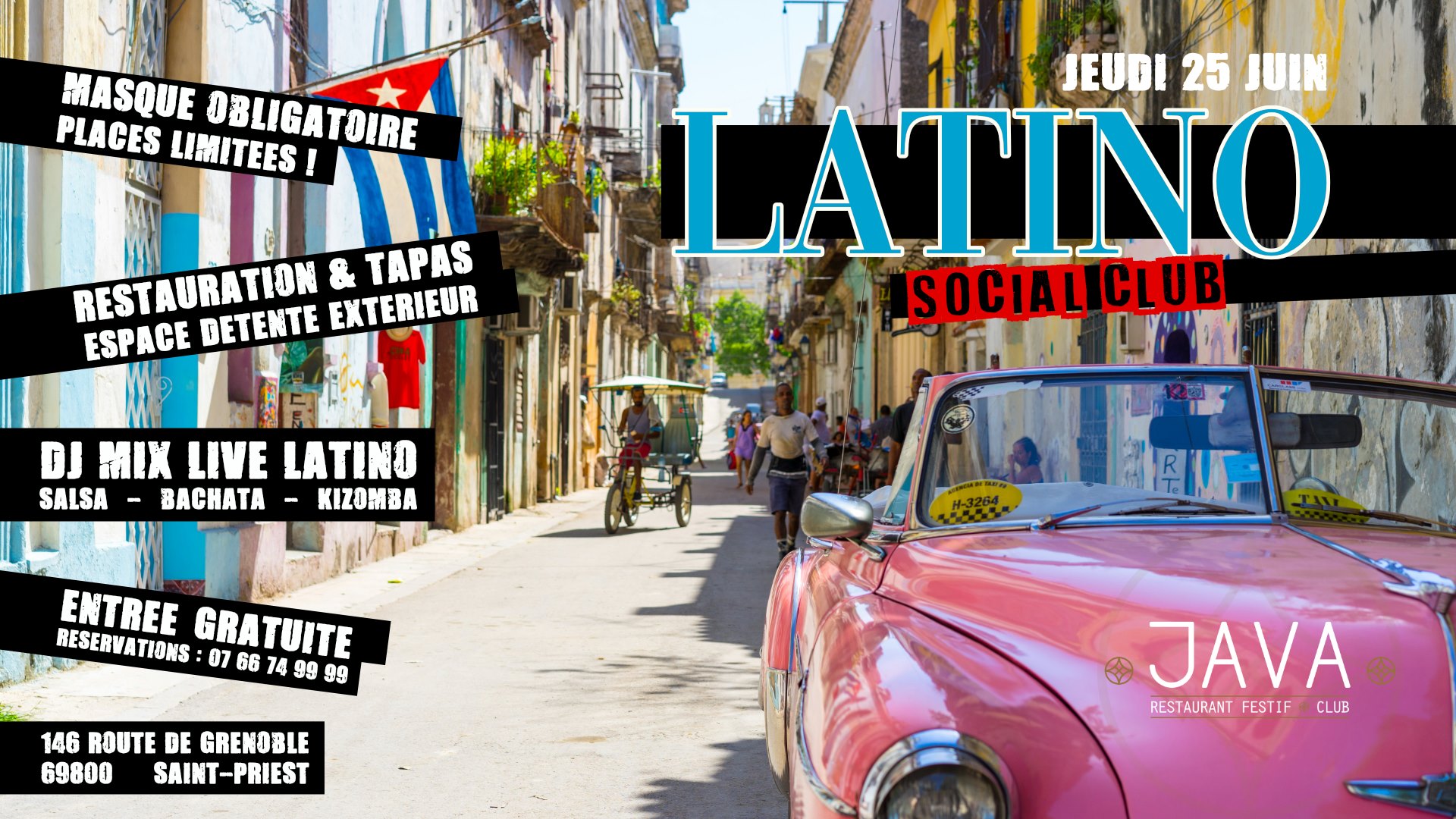 Le Latino Social Club du Java !