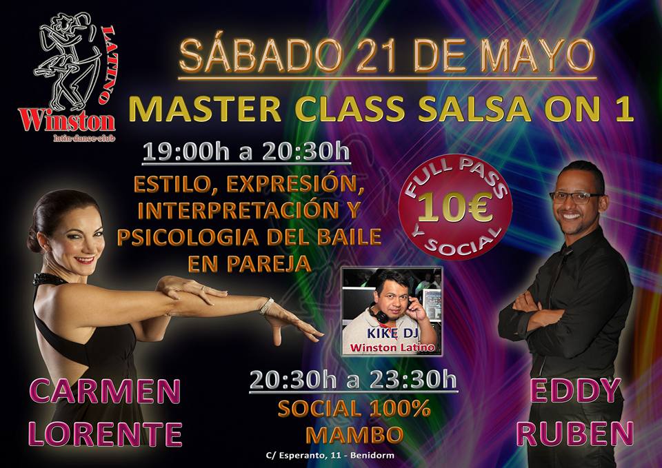 MASTER CLASS DE SALSA ON 1