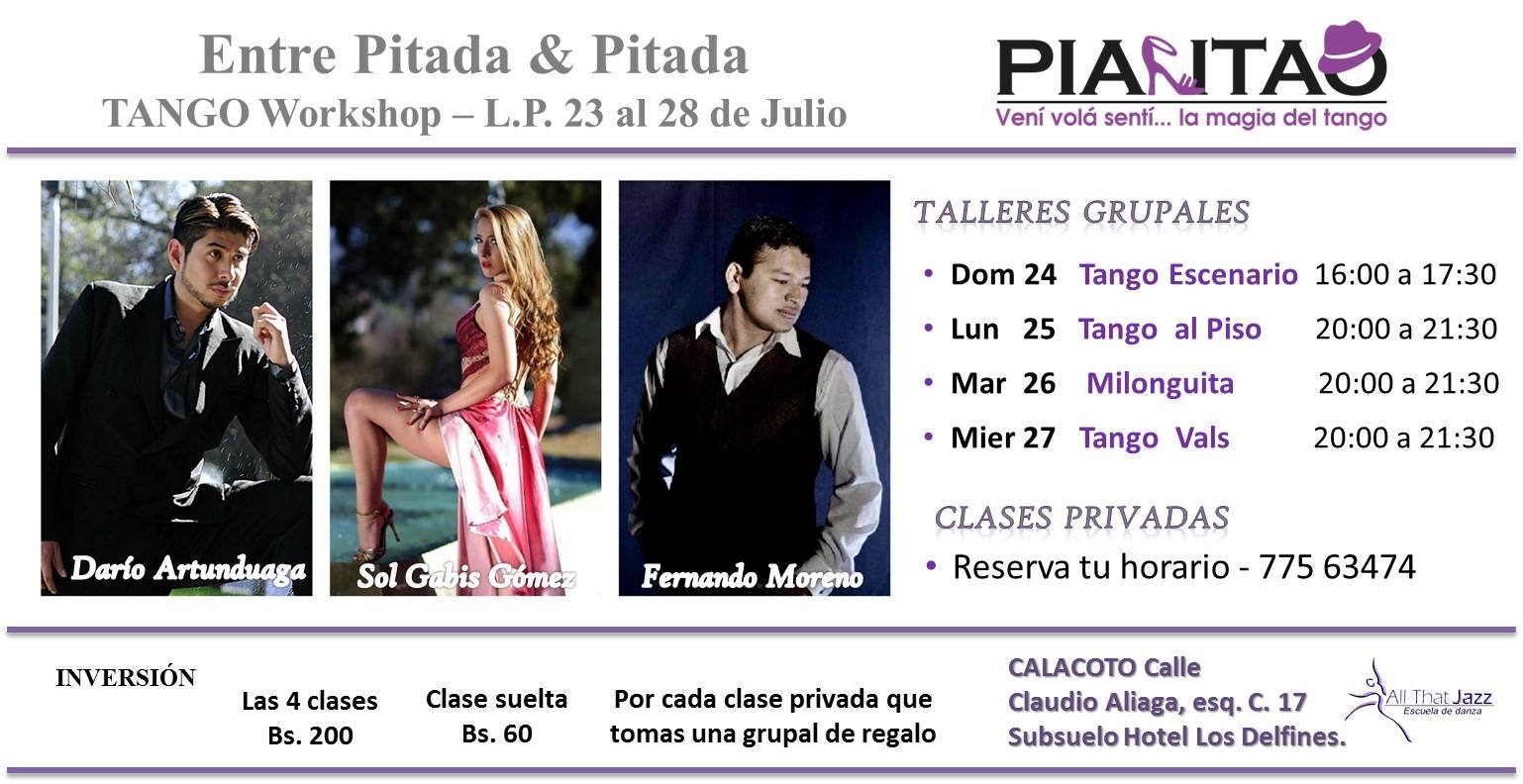 TANGO Workshop Internacional "Entre Pitada & Pitada"