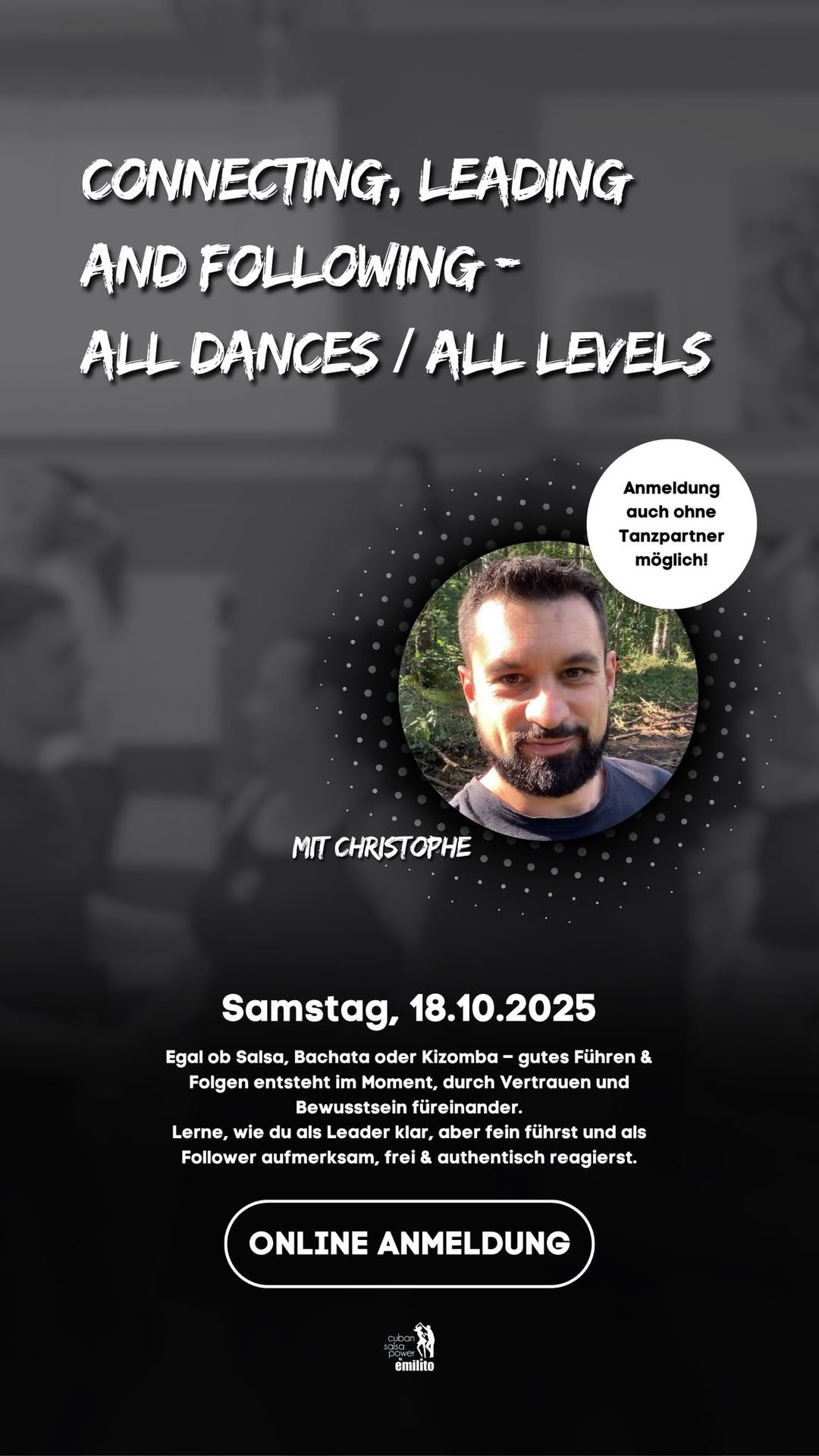 Connecting, Leading & Following mit Christophe
