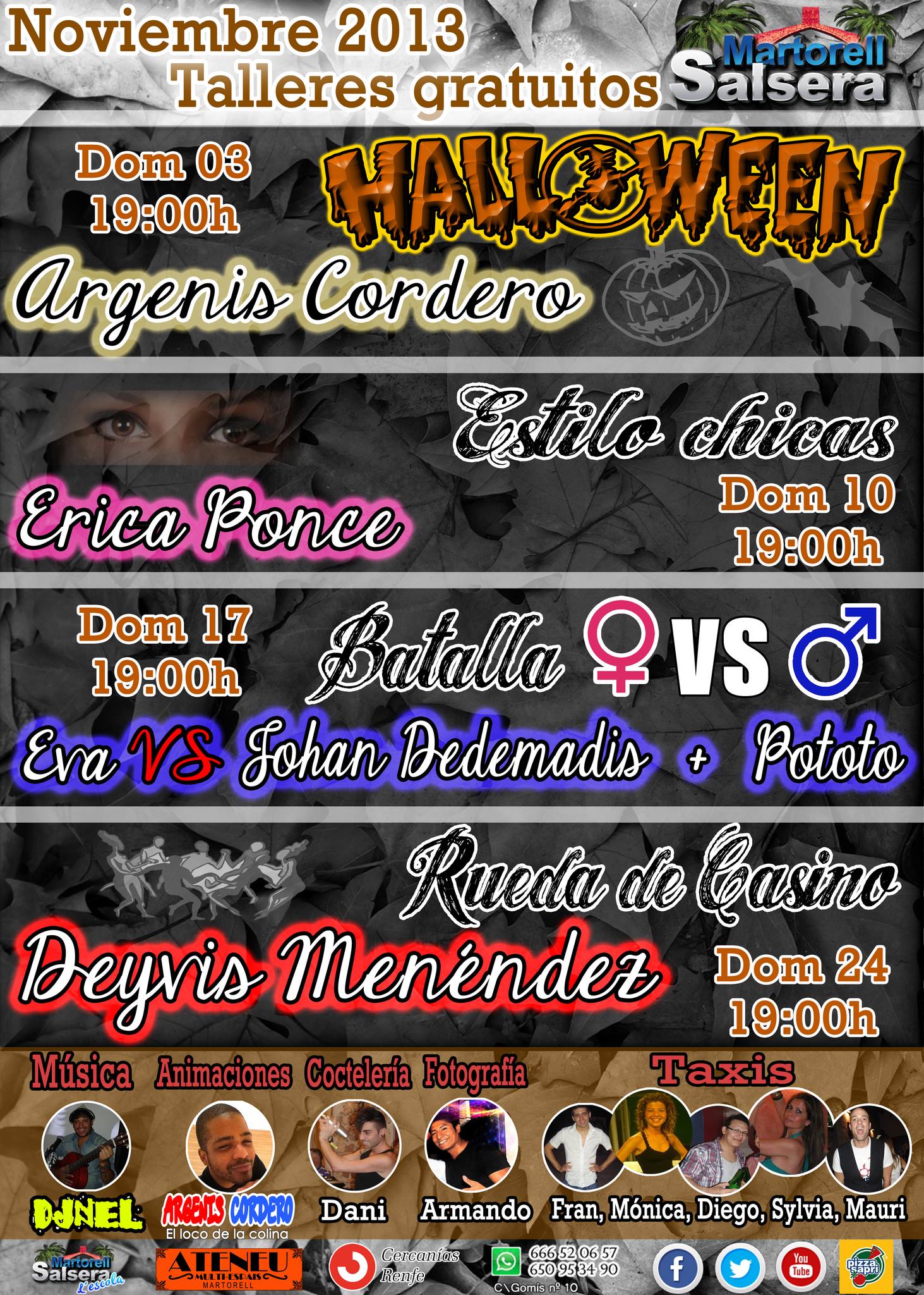 La Martorell Salsera Calendario Noviembre