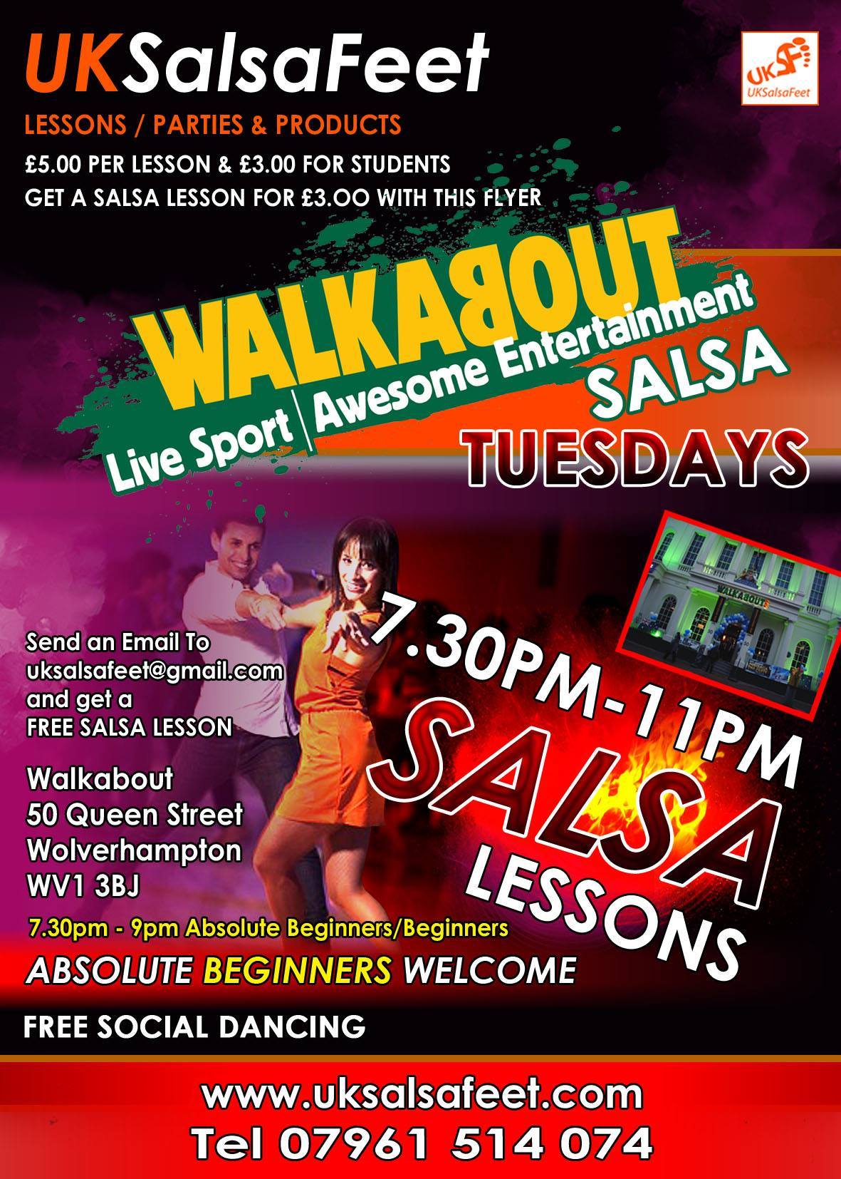 Take over Tuesday Salsa