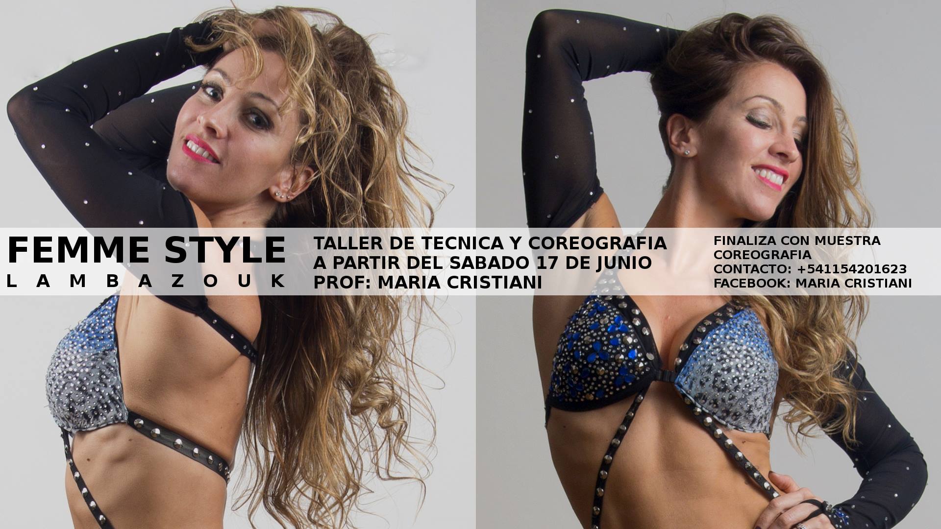 Taller Coreografico Femme Style, Lambazouk en Buenos Aires!