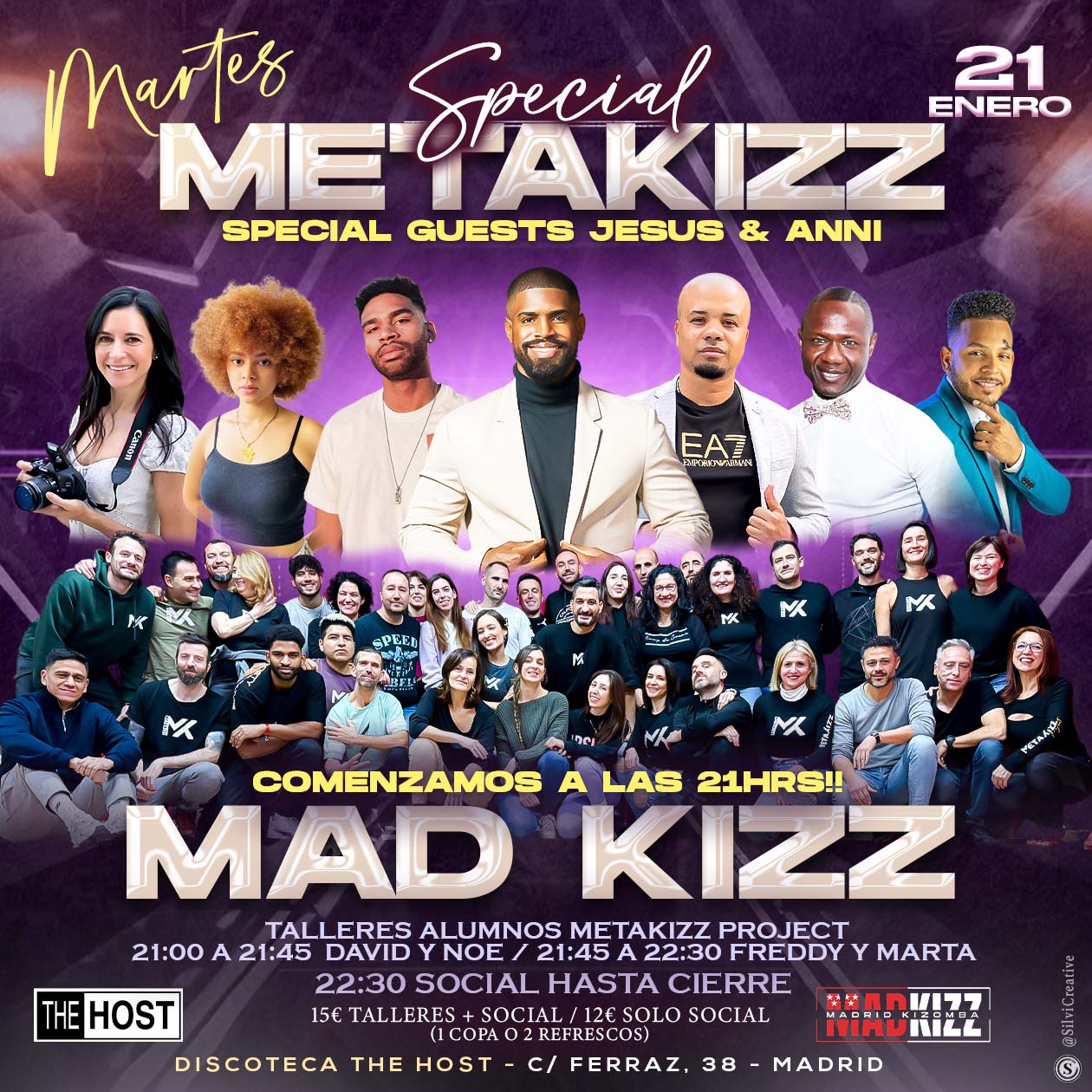 ★ MAD KIZZ ★ 21 Enero 2025 ★ The Host ★