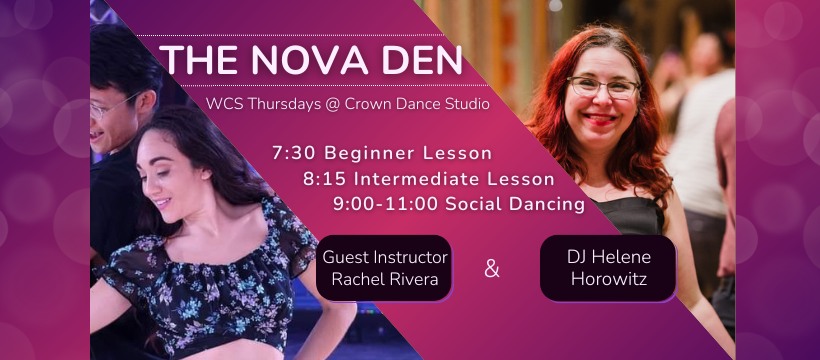 THE NOVA DEN- West Coast Swing Thursdays