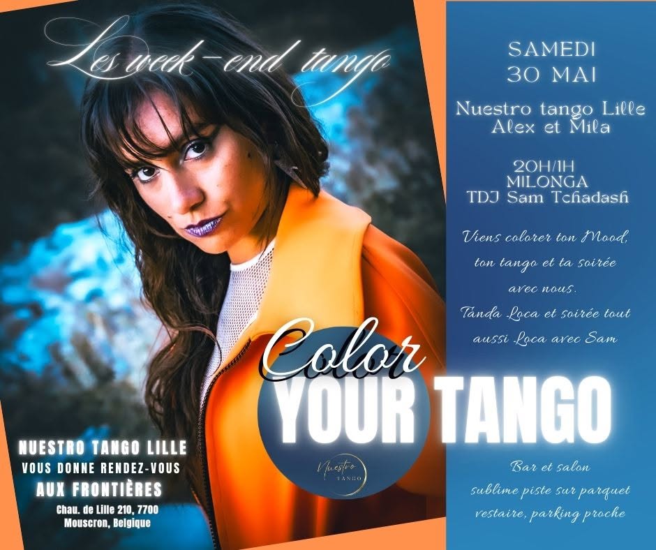 Milonga Les weekend de Tango à Mouscron : TDj Sam Tchadash