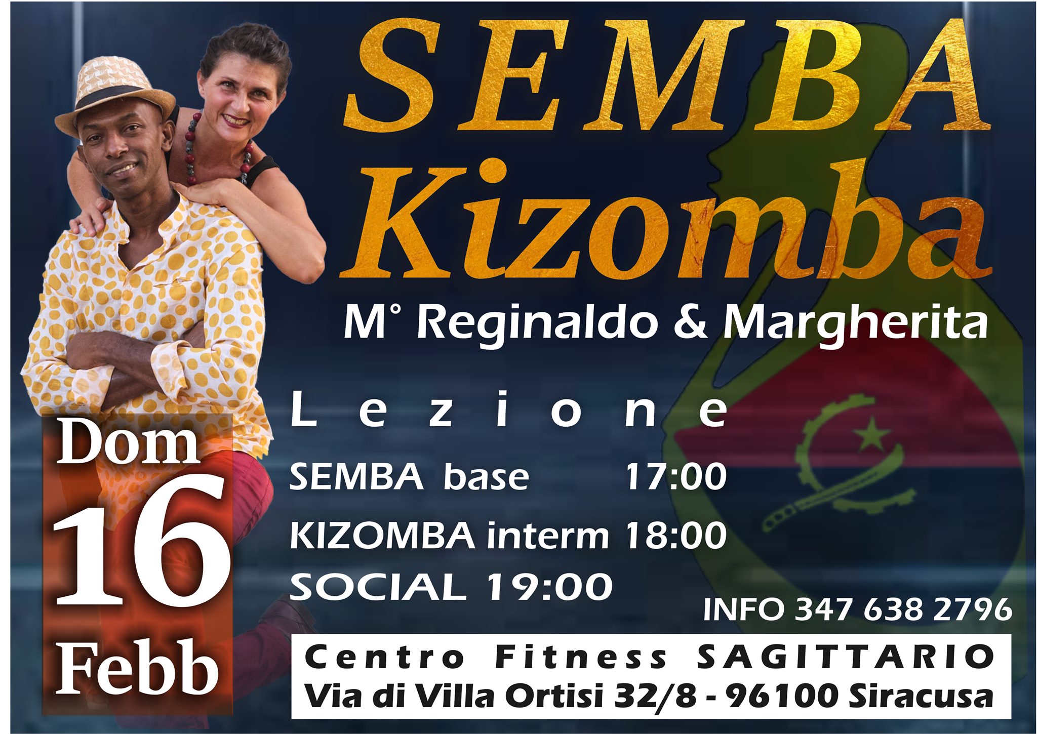 Stage e Social night Kizomba e Semba a Siracusa