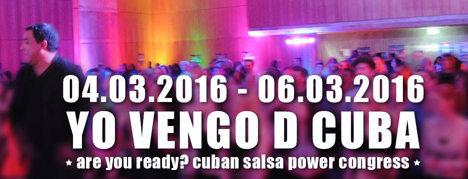 YO VENGO D CUBA - 2016