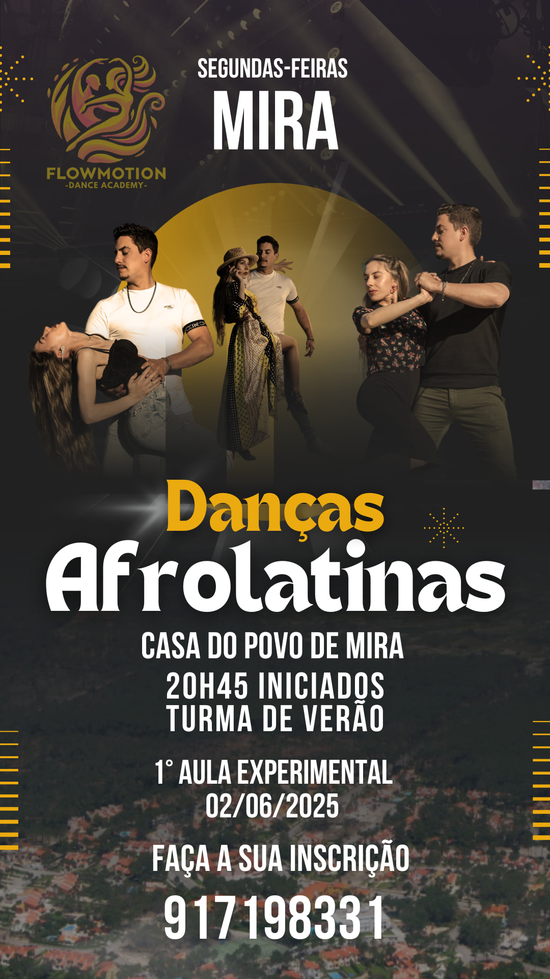 Danças Afrolatinas Mira 💃🕺 Nova Turma Iniciação Verão