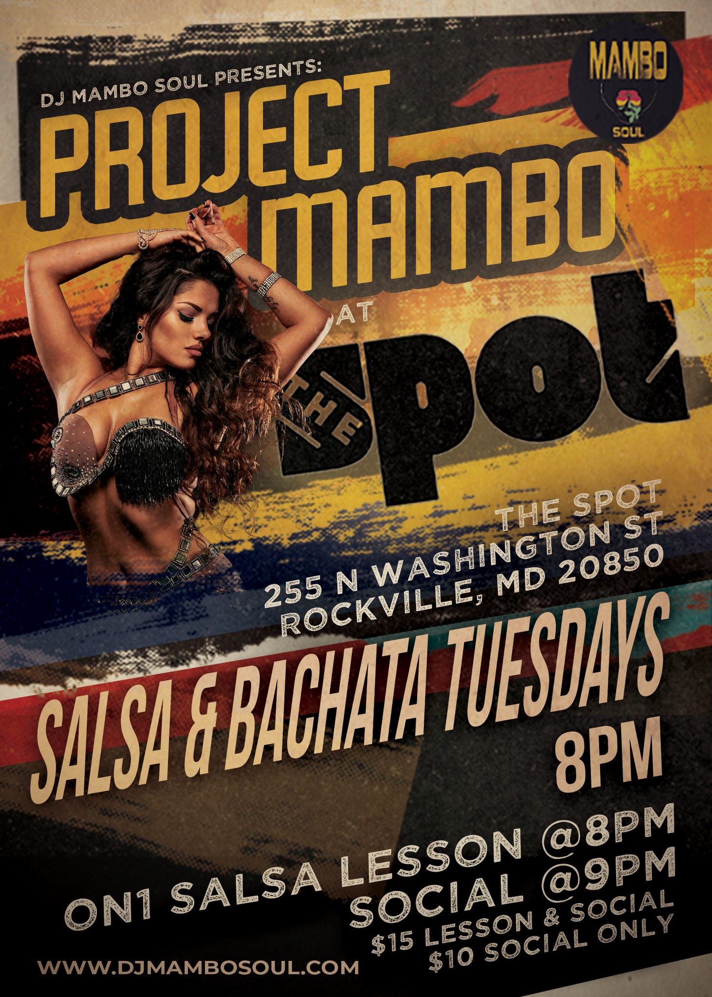 Project Mambo Salsa & Bachata Tuesdays 12.5