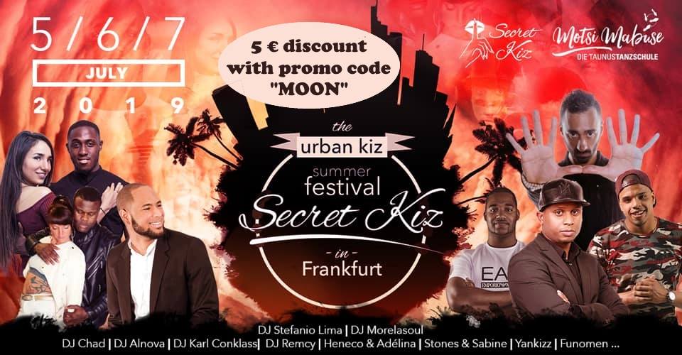 The Moon goes Secret Kiz Summer Festival FFM