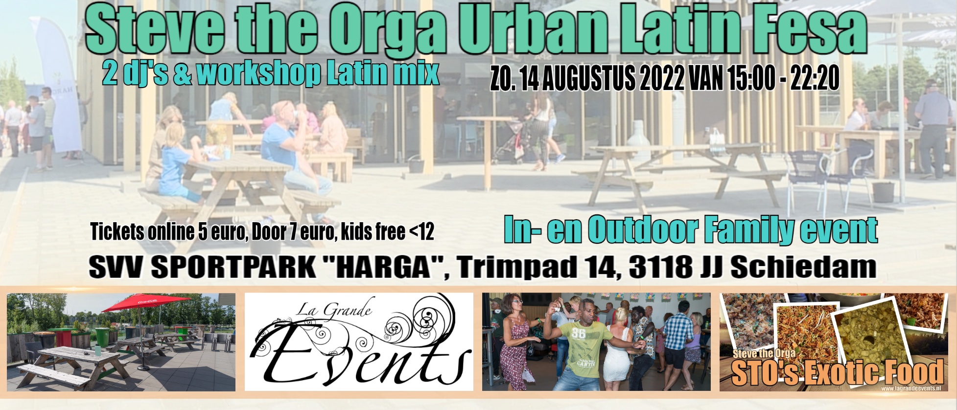 Steve The Orga Urban Latin Fesa - Indoor & Outdoor