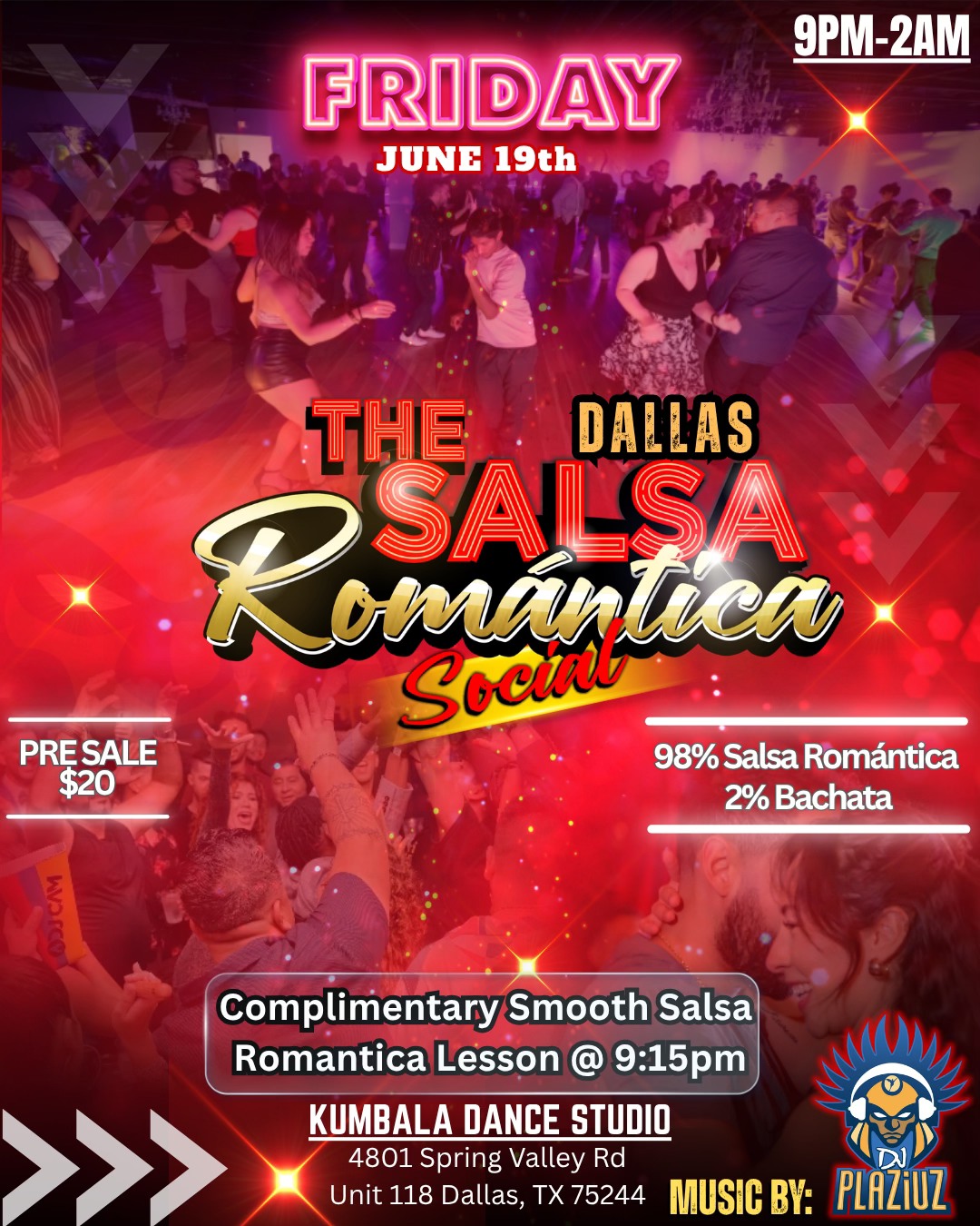 The Salsa Romántica Social Dallas