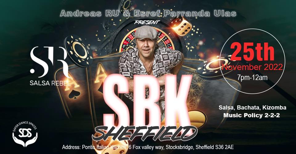 Sheffield SBK “Rueda de casino” party with Salsa Rebel & Esref