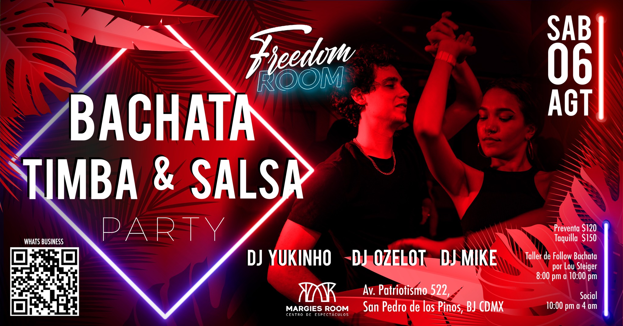 Bachata, Timba & Salsa Party