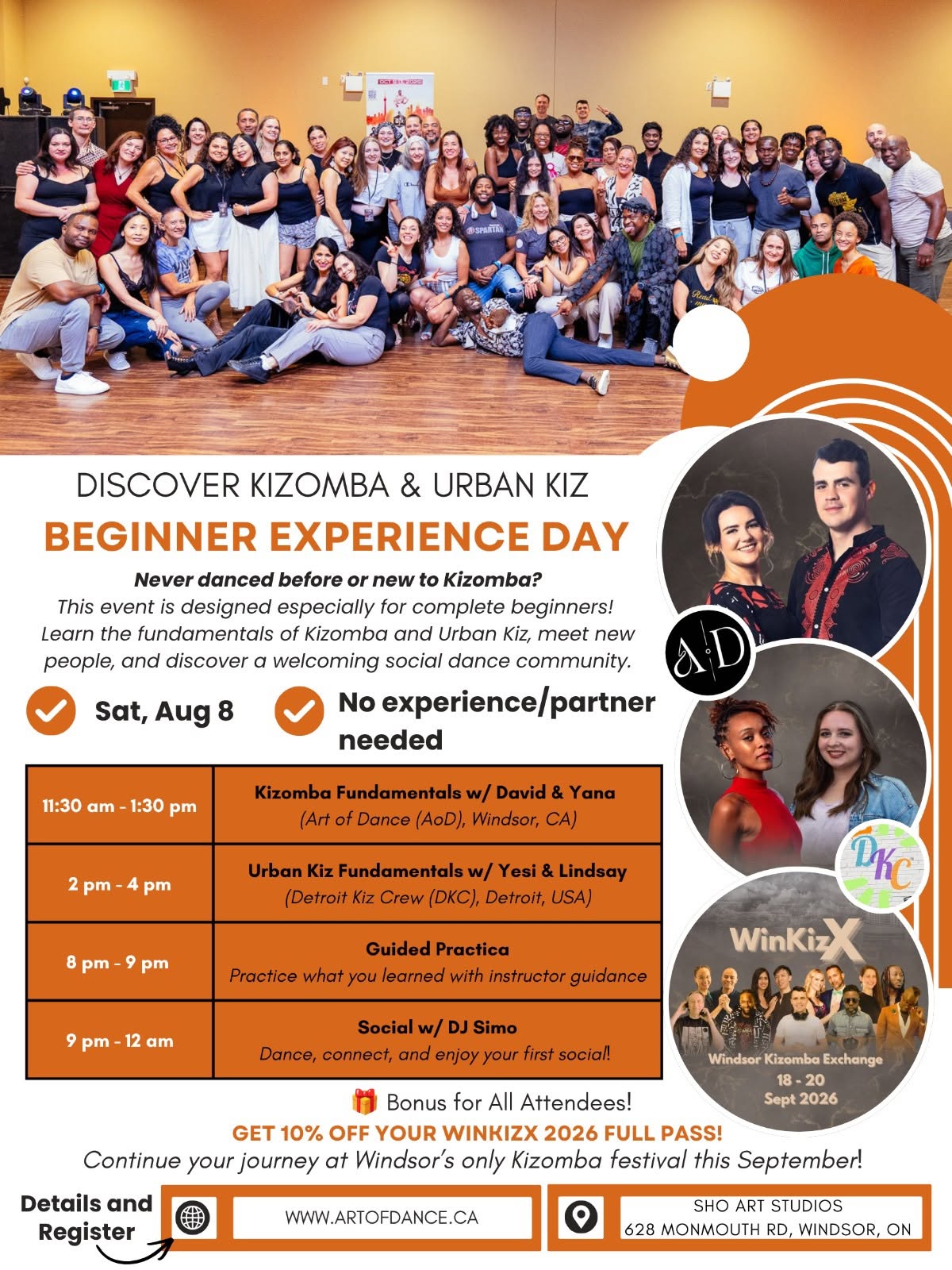 Kizomba & Urban Kiz Beginner Experience