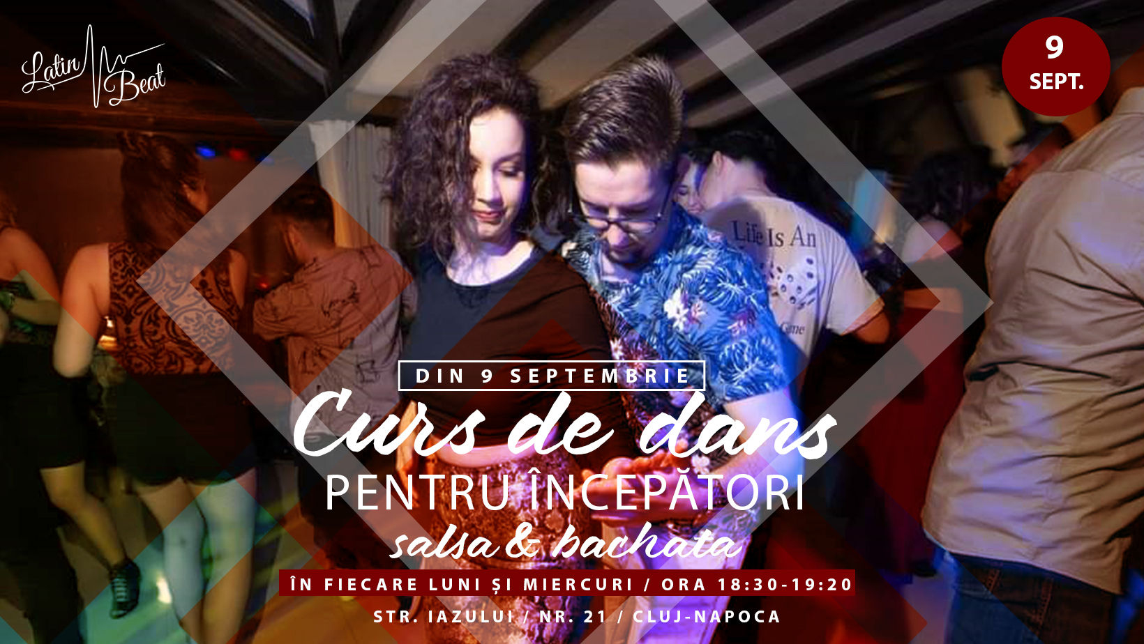 Curs de dans pentru începători - Salsa & Bachata