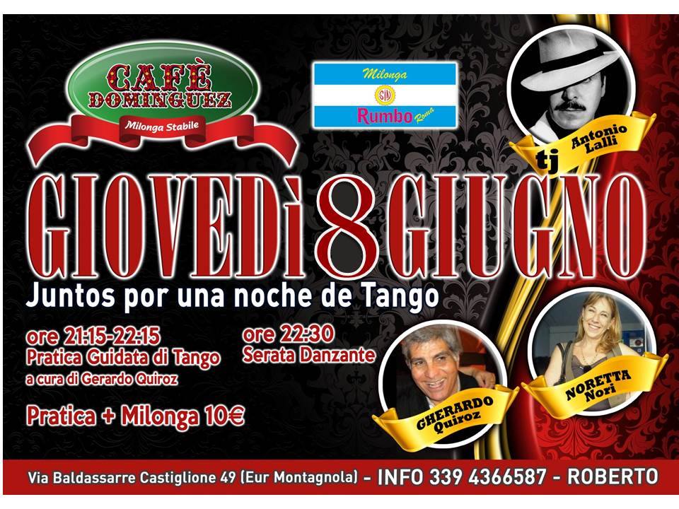 Sin Rumbo - Doppia lezione di tango e milonga