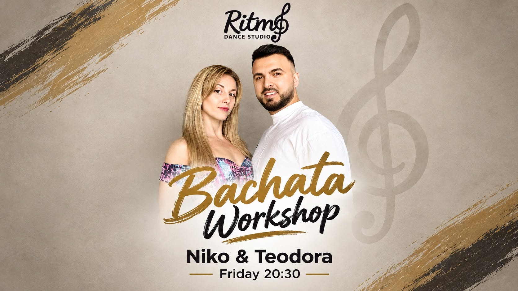 Bachata Workshop с Нико и Теди @Ritmo Студентски град