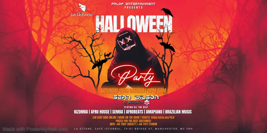 Halloween Party with Sean Wilson at La Gítane