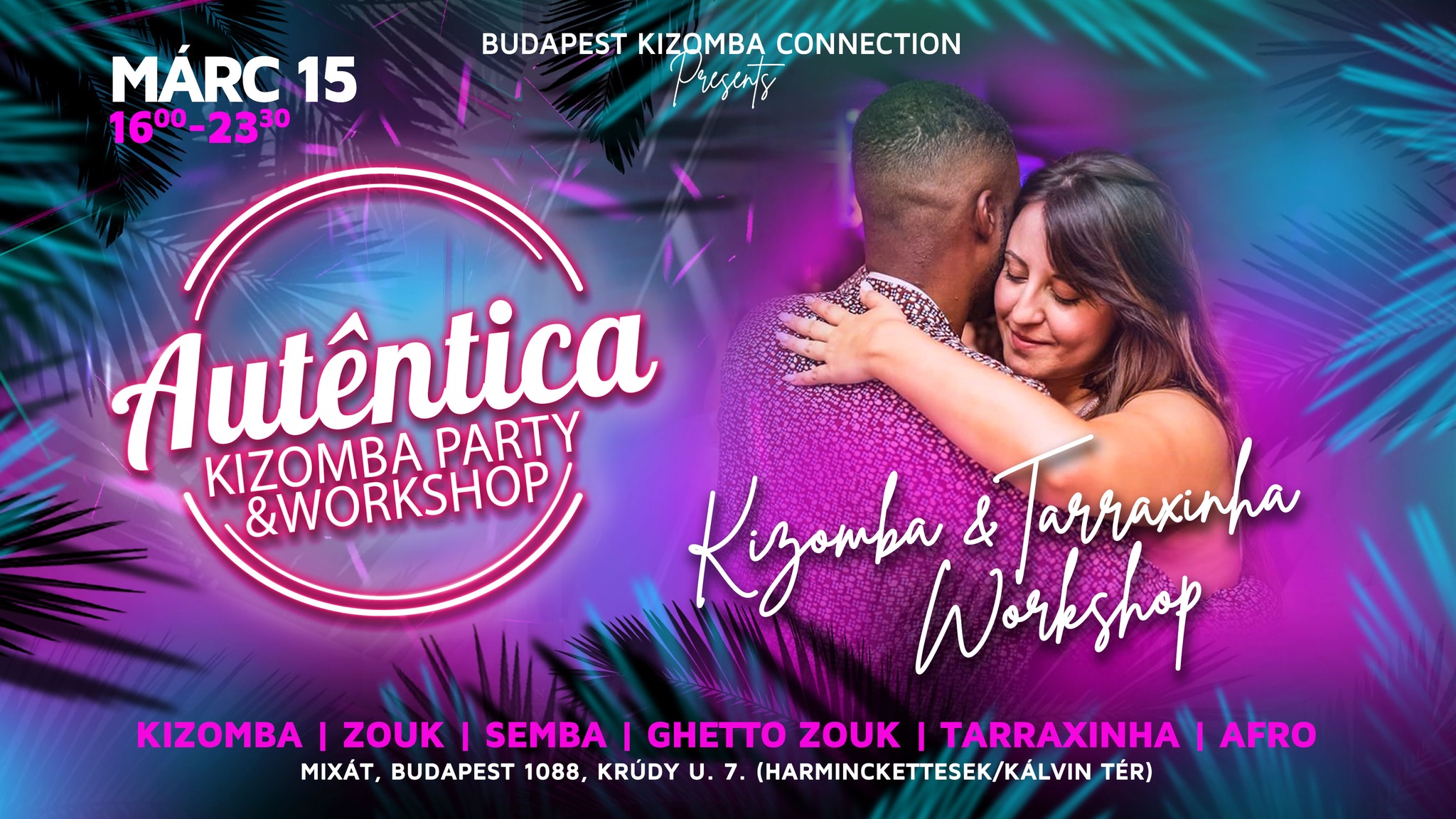 AUTENTICA Kizomba Party & Workshop MÁRC15 Mixát
