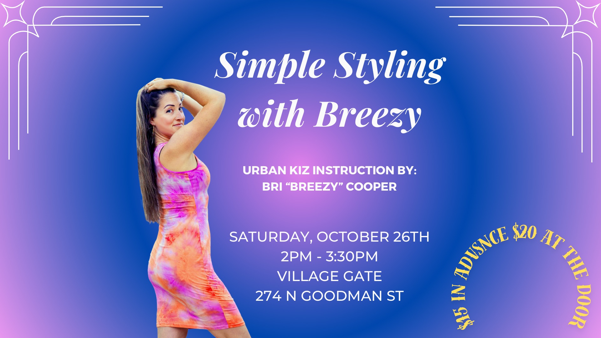 Simple Styling Urban Kiz class