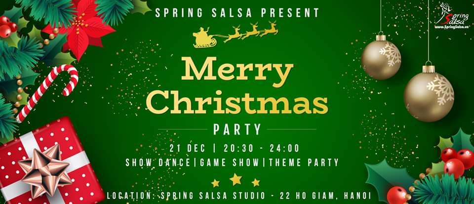 XMas Sensual Night at Spring Salsa Saturday - Dec 21th