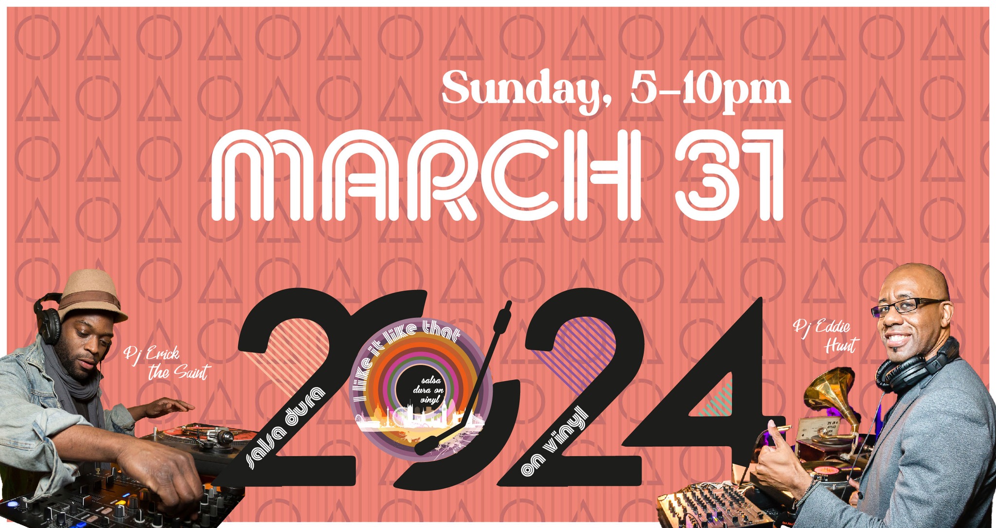Vinyl Matinee with Dj Eddie Hunt & Erick