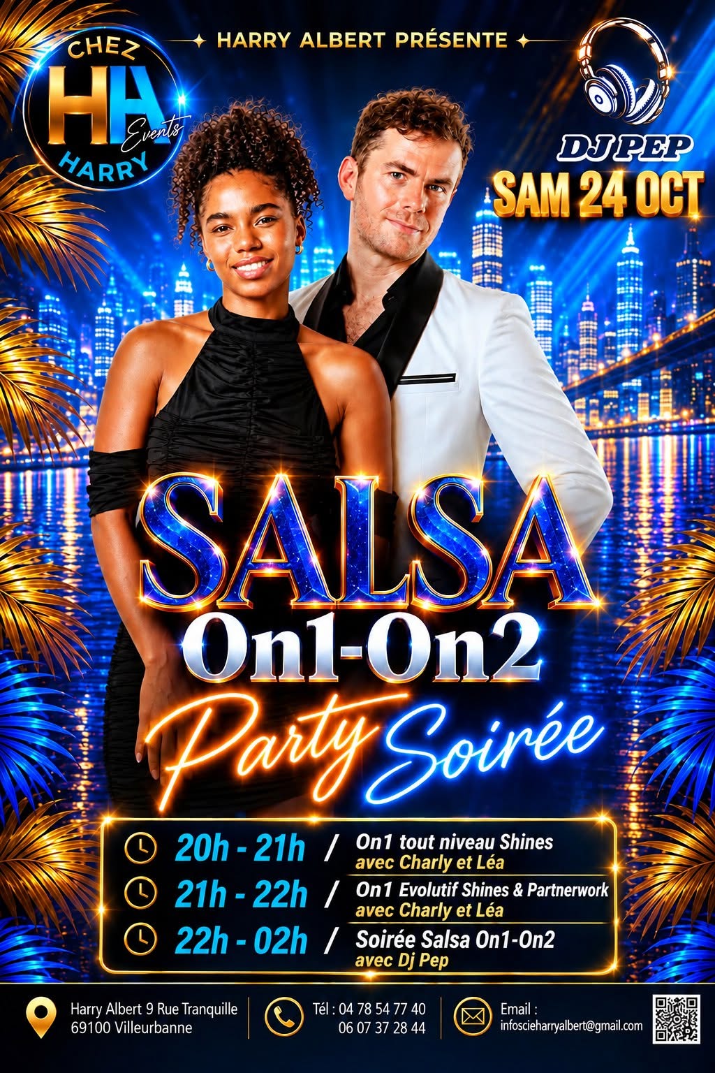 SOIRÉE SALSA PORTO ON1-ON2