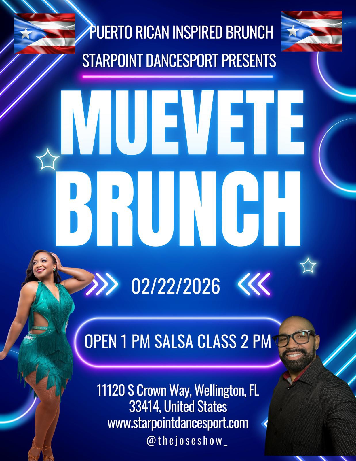 Muevete! Latin brunch and social! WELLINGTON 🔥🇵🇷