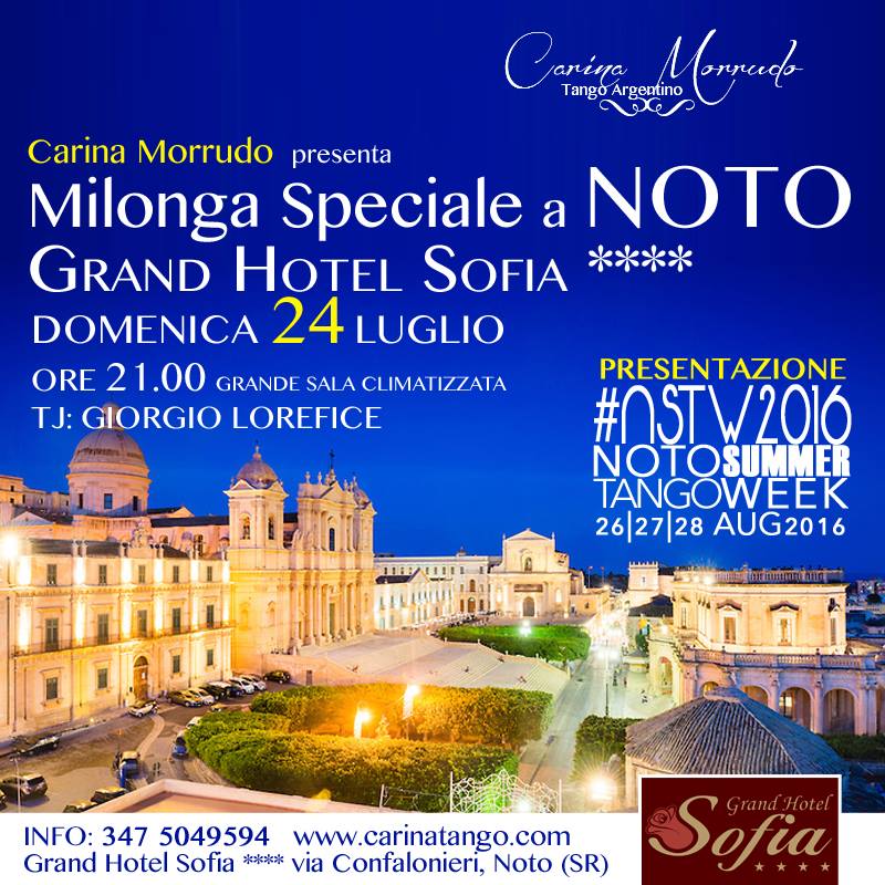 Milonga Speciale a NOTO (SR)