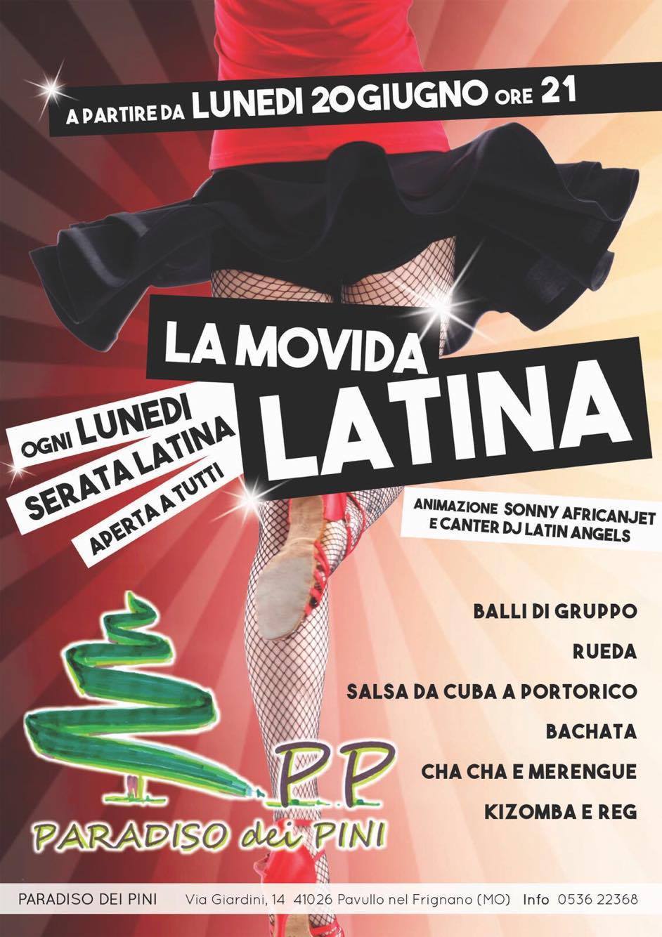 Movida Latina Del Paradiso Dei Pini