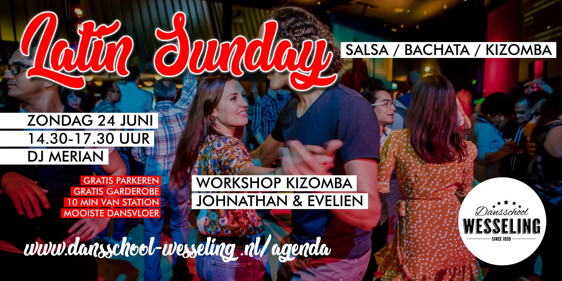 Latin Sunday met workshop Kizomba