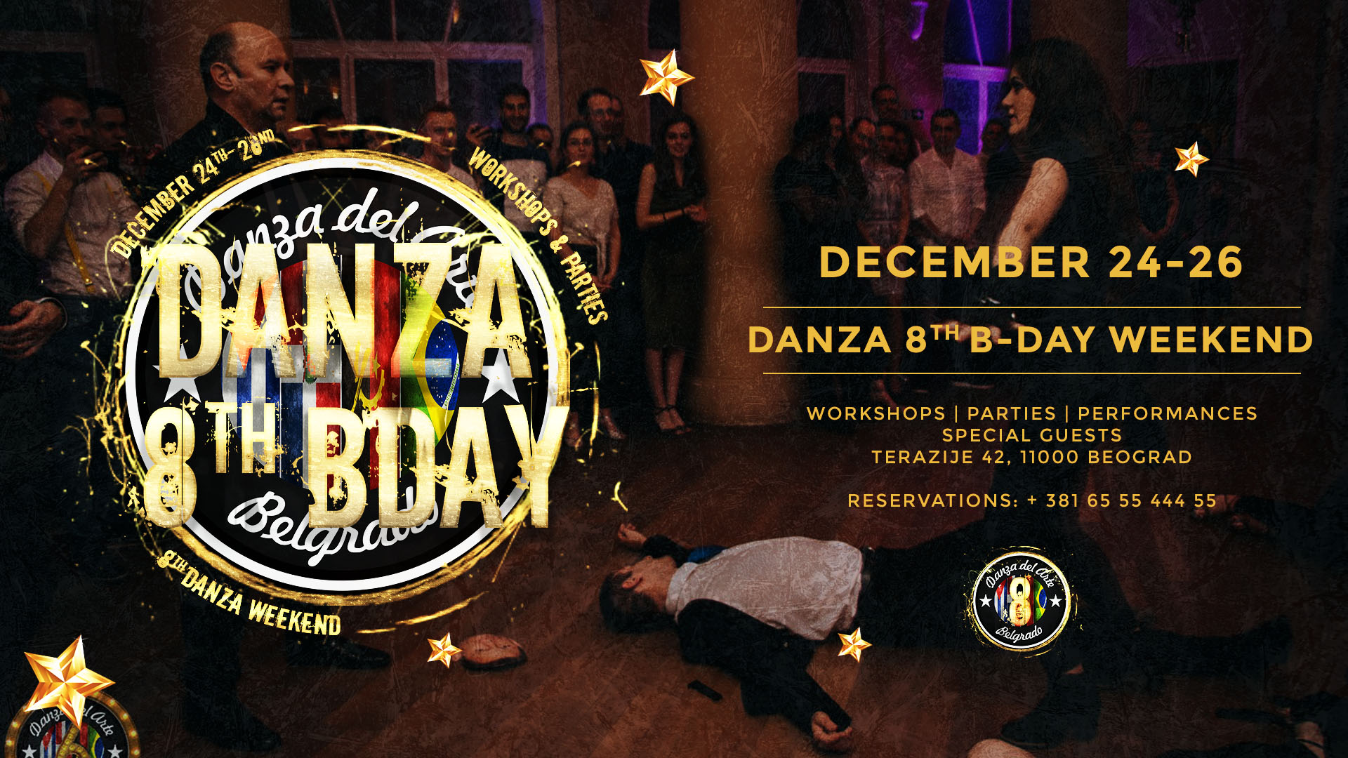 Danza del Arte’s 8th Premium BirthDay Weekend 2021